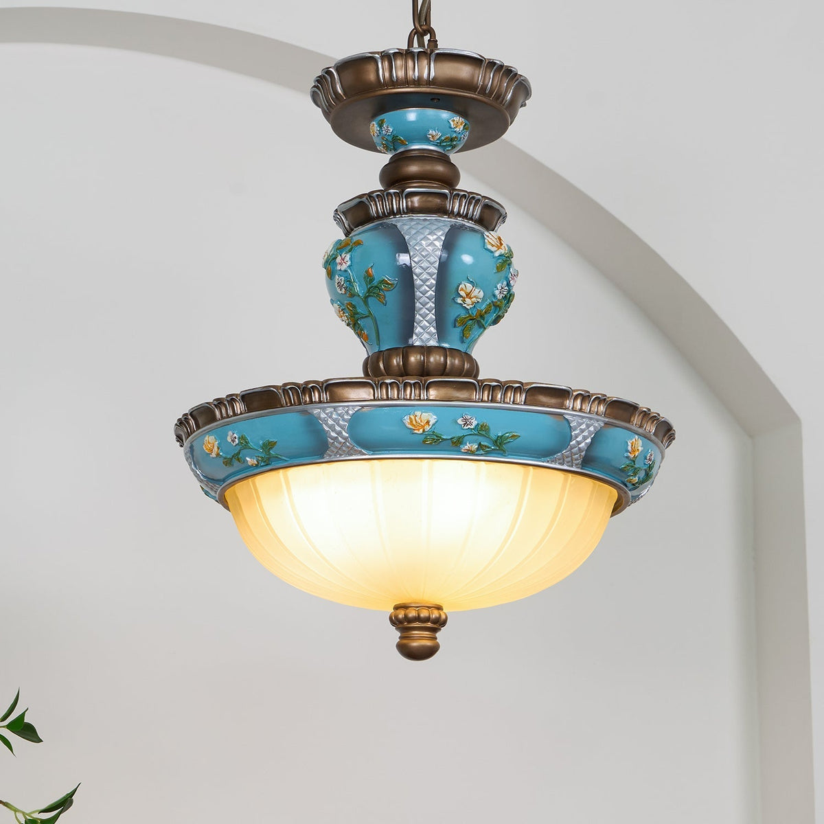 Galdo Retro hanglamp van hars