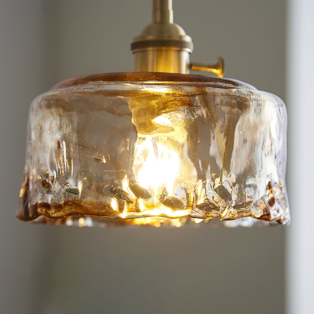 Velon Vintage Amber glas hanglamp