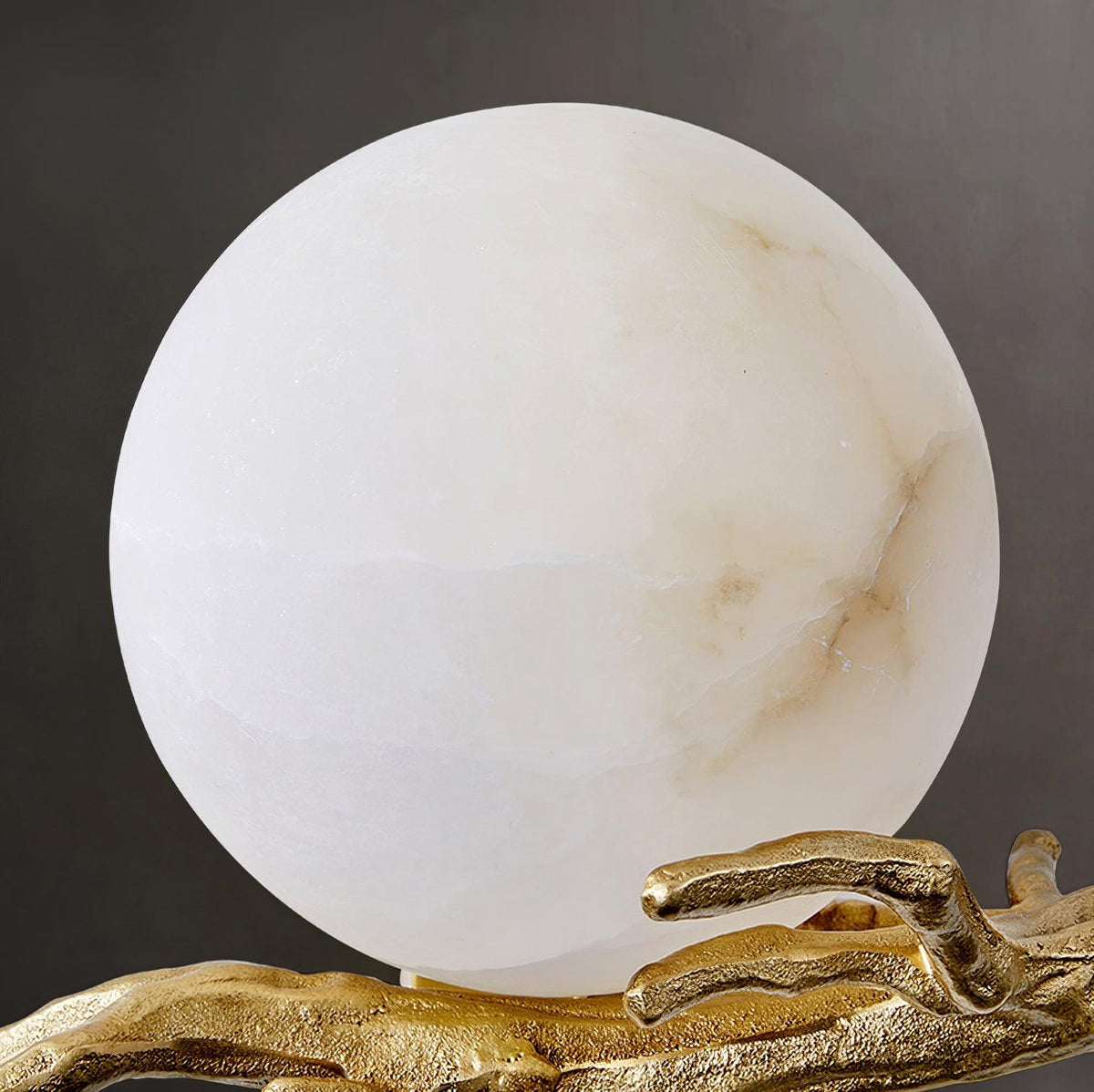 Erixa Retro Twigs messing marmeren wandlamp