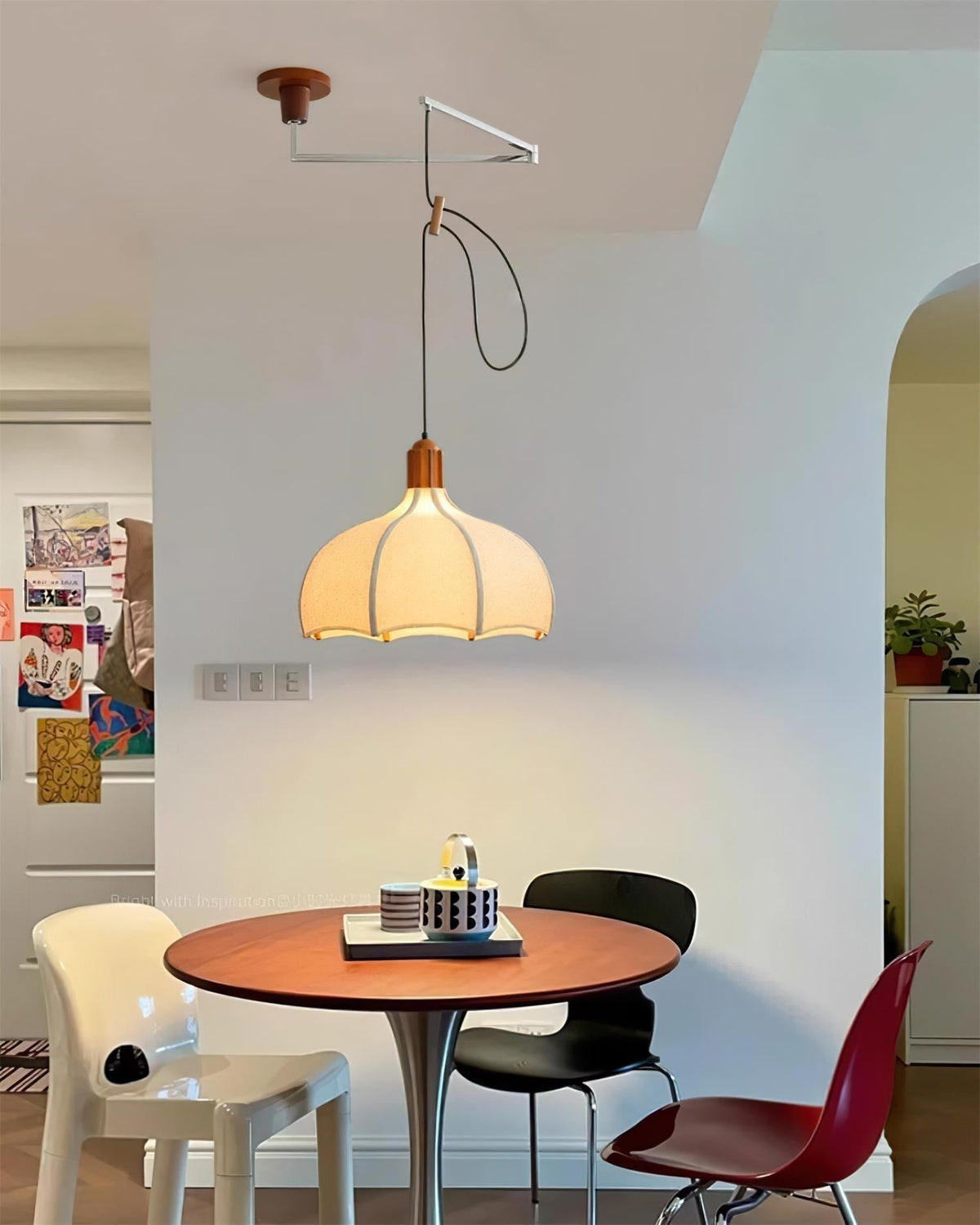 Eldin hanglamp met verstelbare hoogte