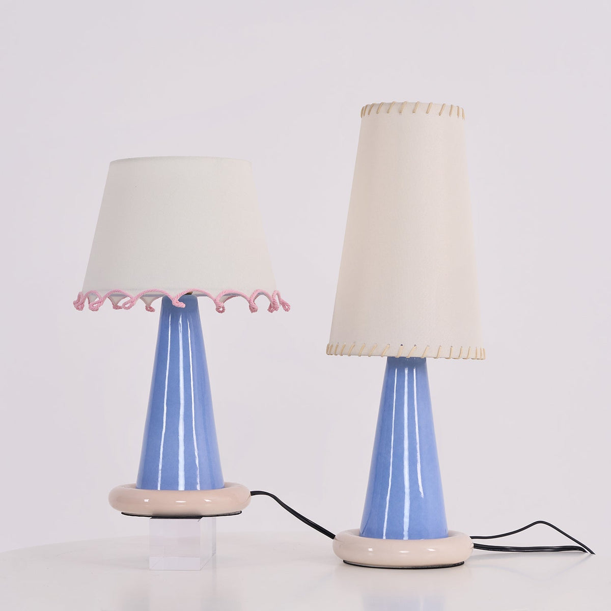 Rhett Moderne tafellamp van keramiek