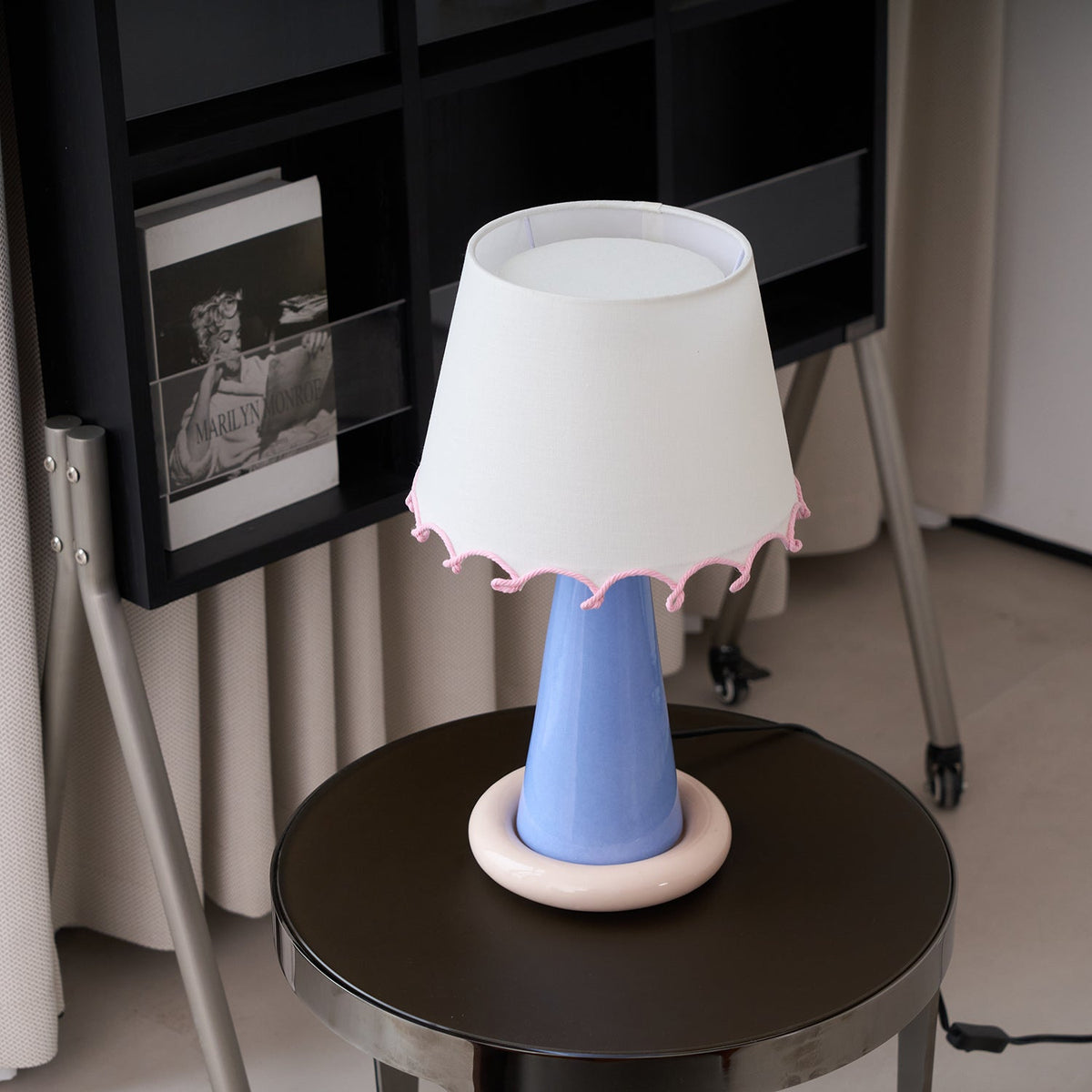 Rhett Moderne tafellamp van keramiek