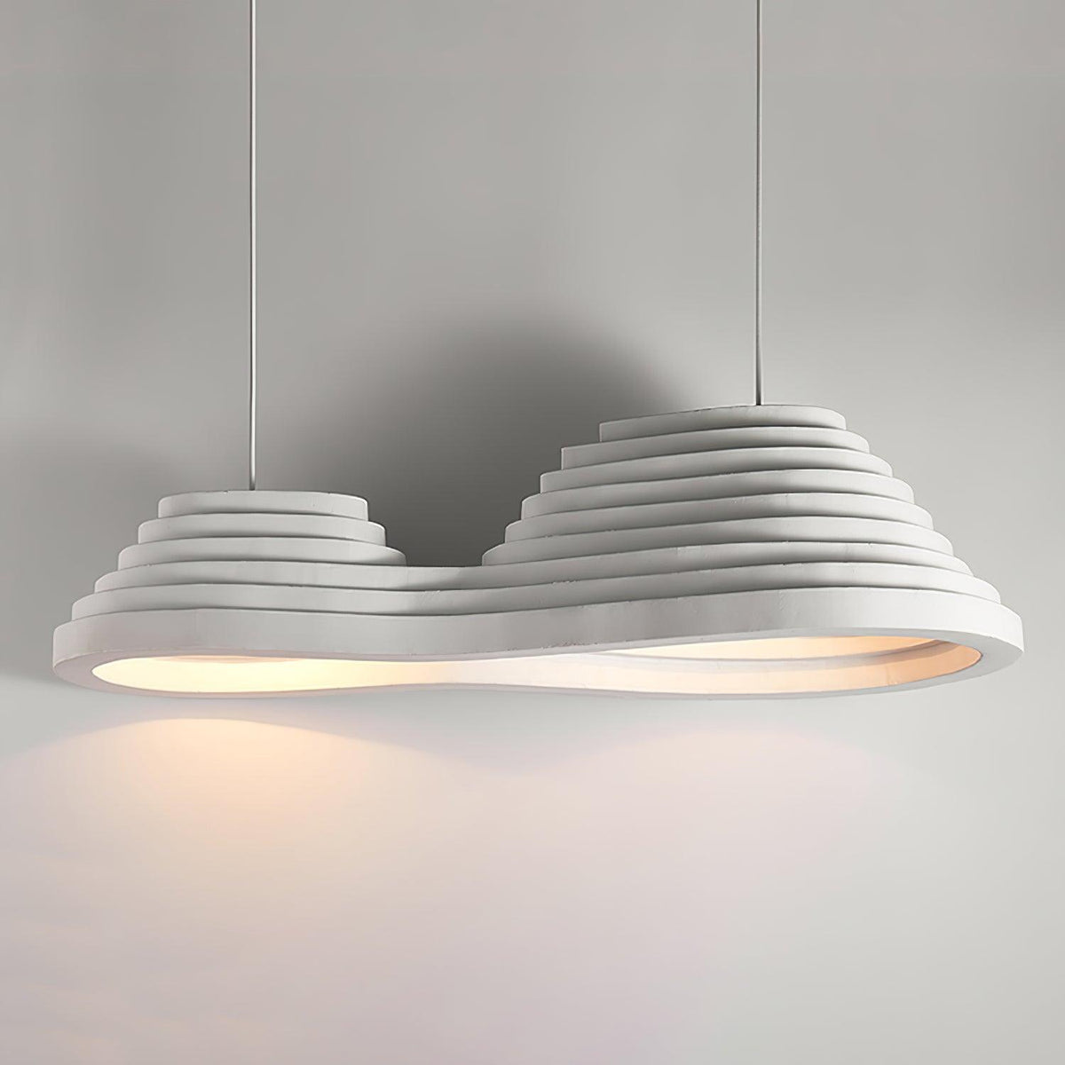 Niruise minimalistische hanglamp van hars