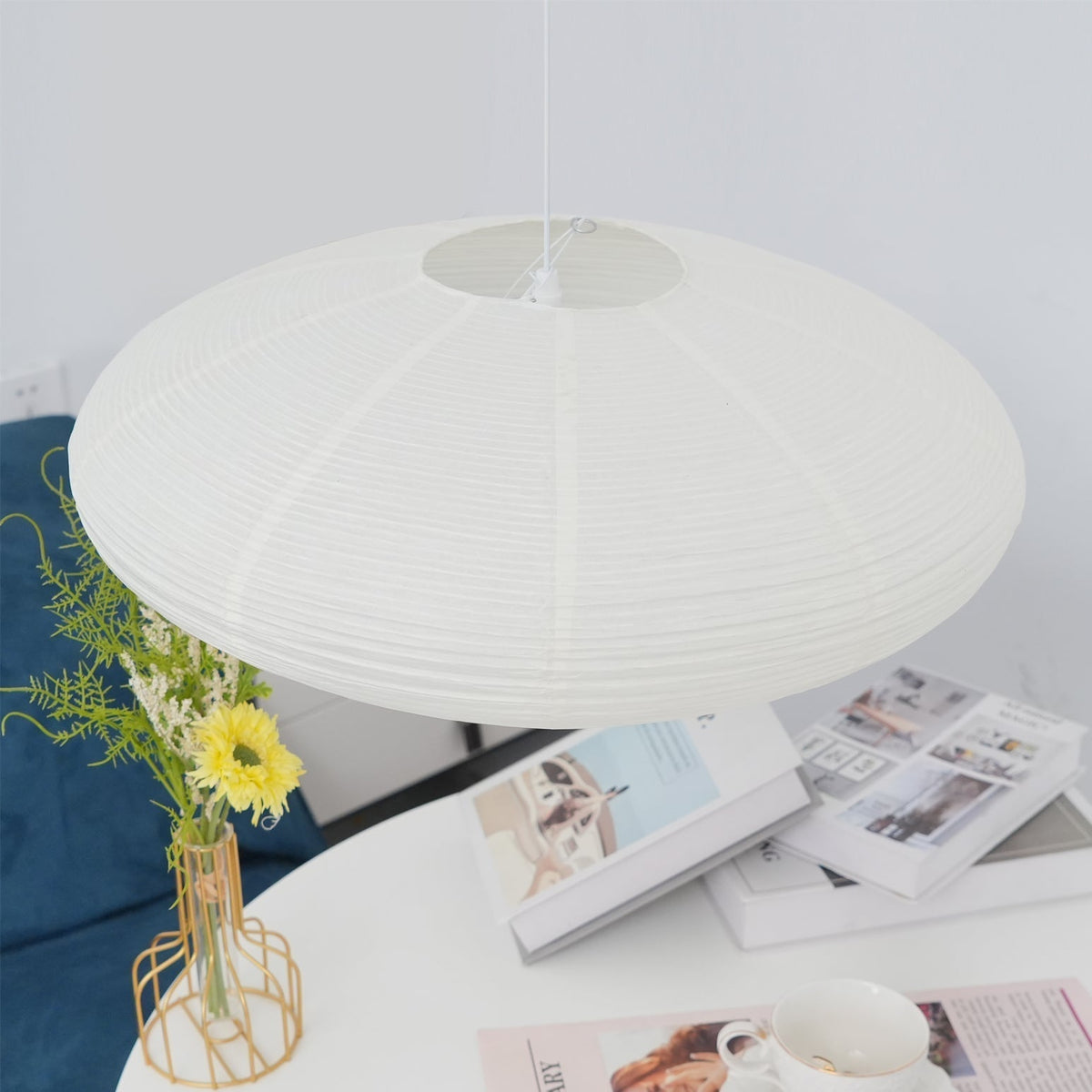 Piaiviella hanglamp washi-papier voor woonkamer