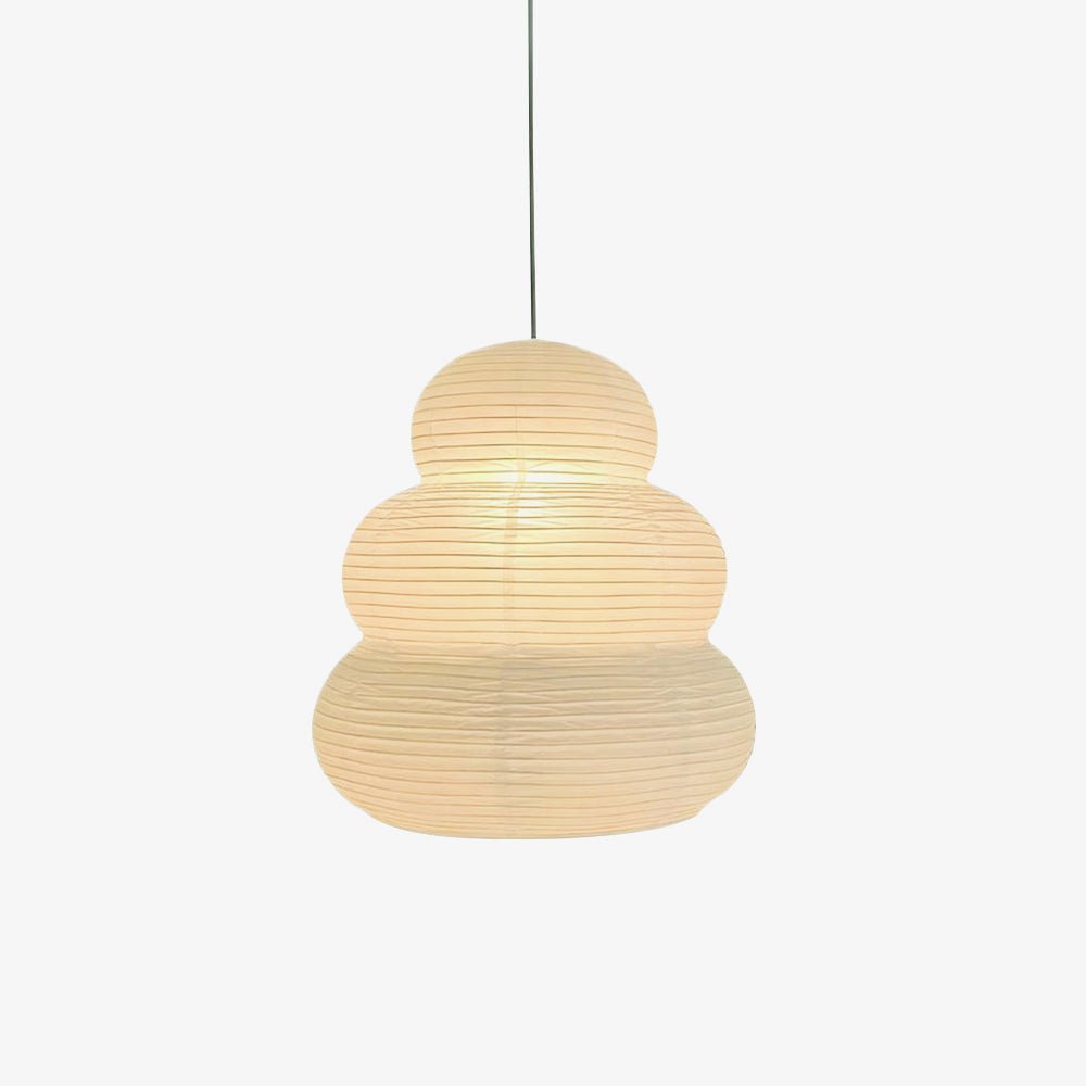 Solara hanglamp washi-papier gelaagde lantaarn Japanse woonkamer