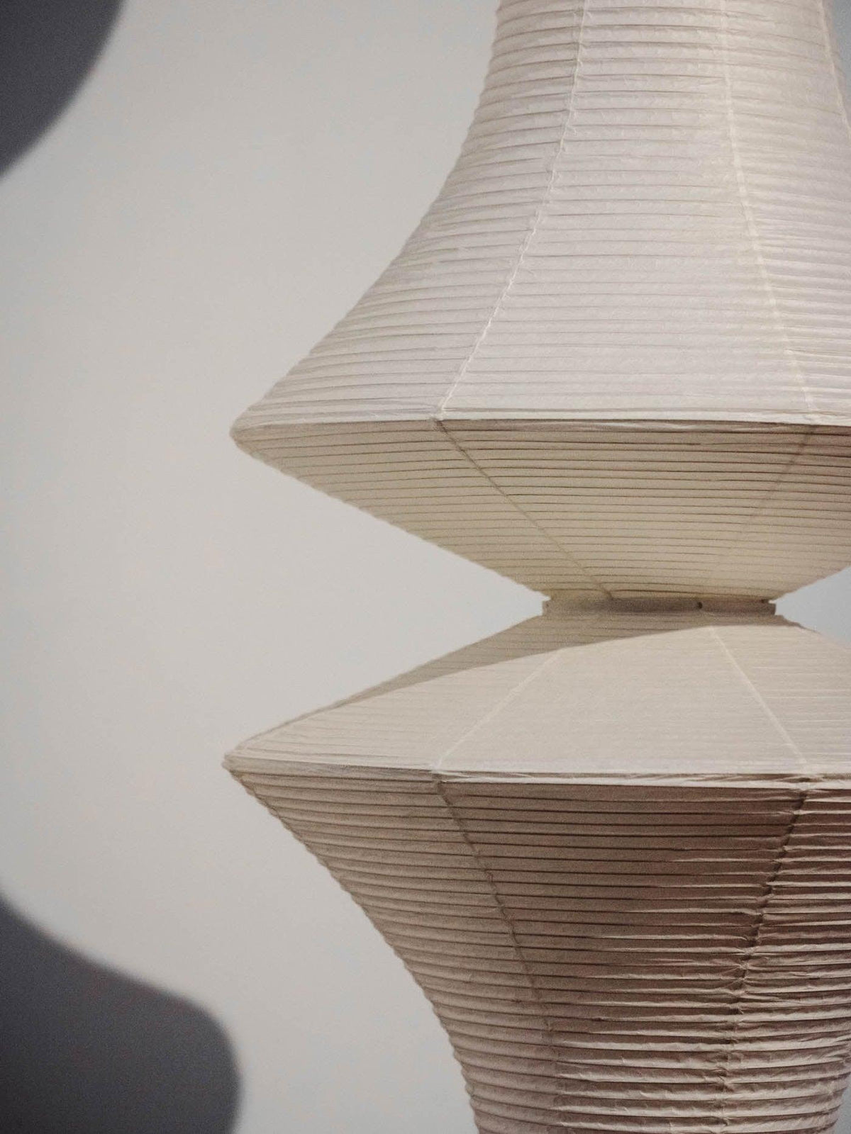 Lunirena hanglamp Washi-papier E voor woonkamer