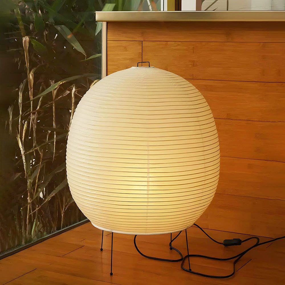 Lunaella tafellamp met rijstpapier lantaarn