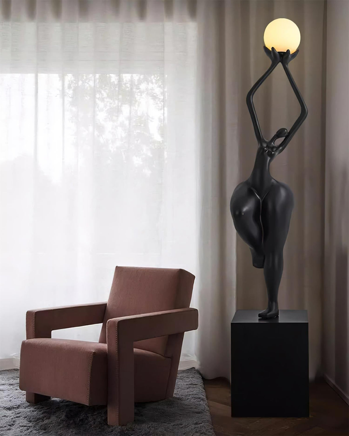 Ballet vloerlamp