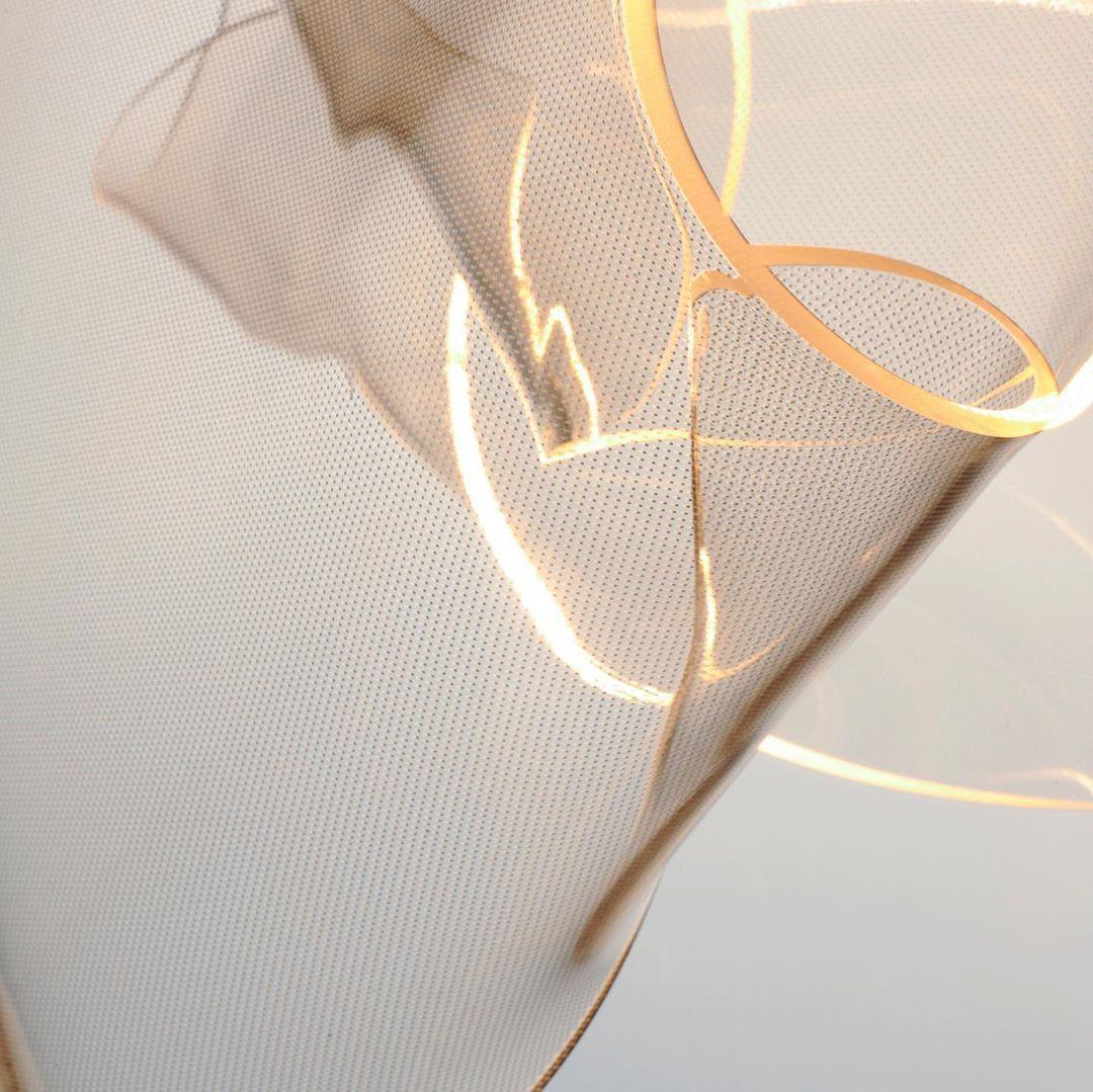 Lucuian kroonluchter acrylaat LED abstract zwevend kunstwerk