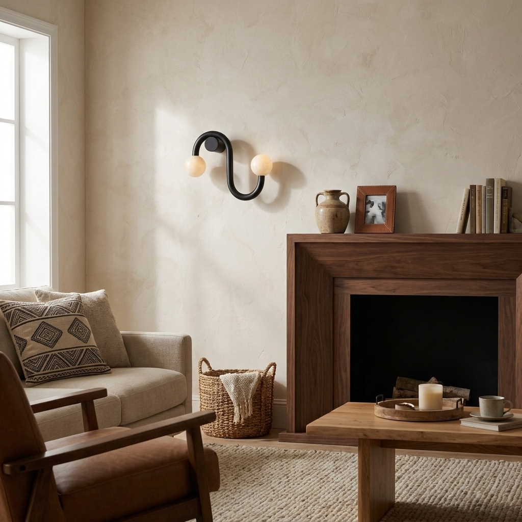 Wexleigh albast wandlamp