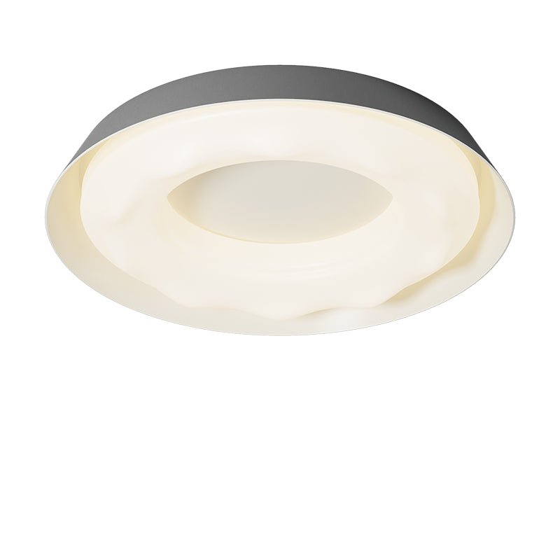 Vathais Moderne minimalistische plafondlamp met rimpels