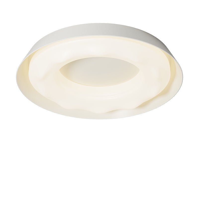 Vathais Moderne minimalistische plafondlamp met rimpels