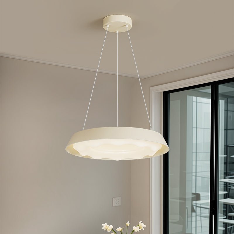 Vadoror Moderne minimalistische hanglamp met golfpatroon