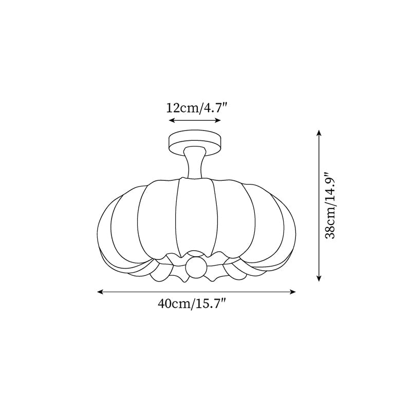Pumpy plafondlamp
