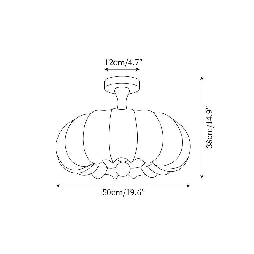Pumpy plafondlamp