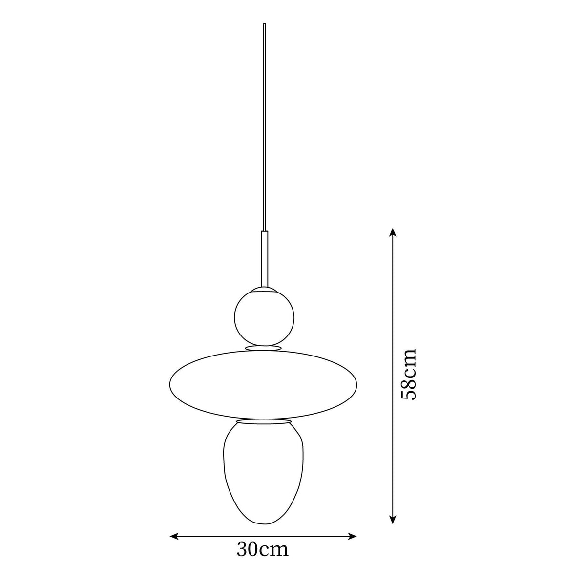 Orbelin hanglamp