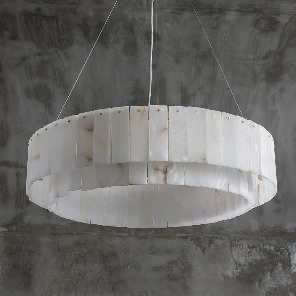 Dovin hanglamp van albast