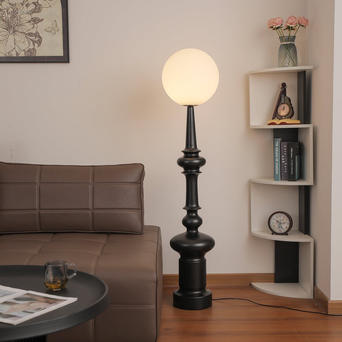 Riroxen vloerlamp Roman Column