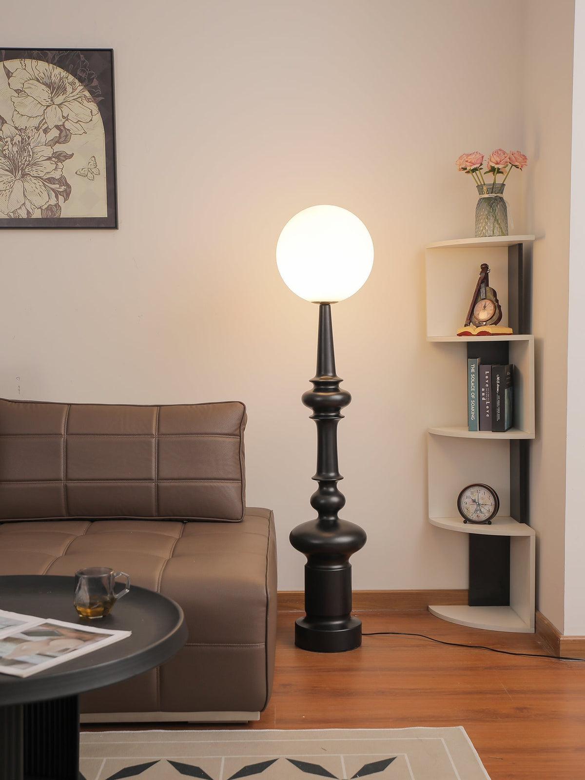 Riroxen vloerlamp Roman Column