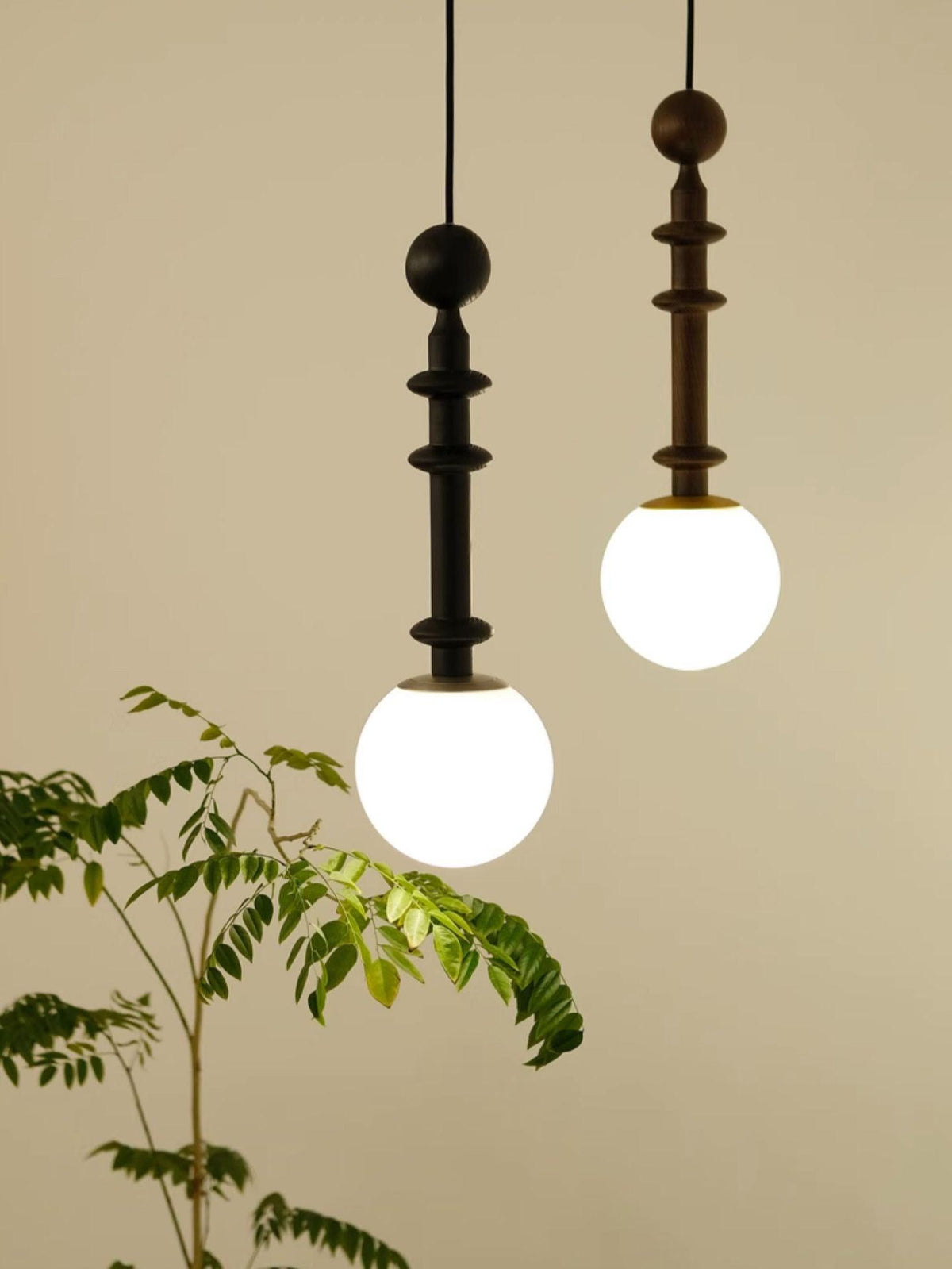 Barvel houten industriële hanglamp
