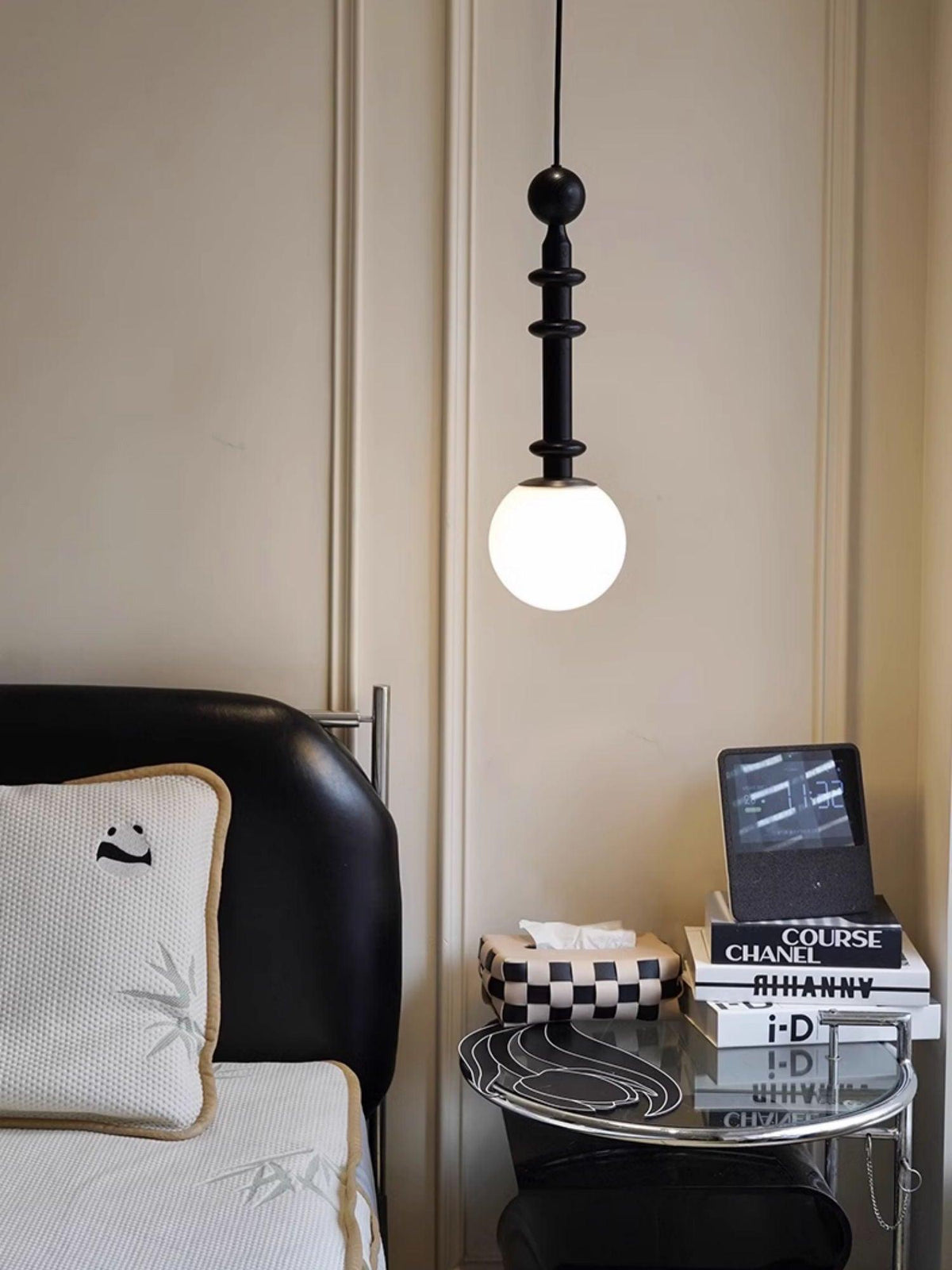 Barvel houten industriële hanglamp