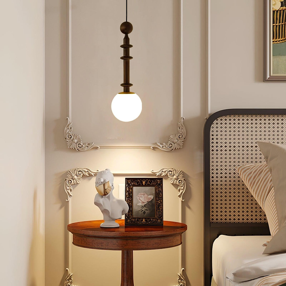 Barvel houten industriële hanglamp