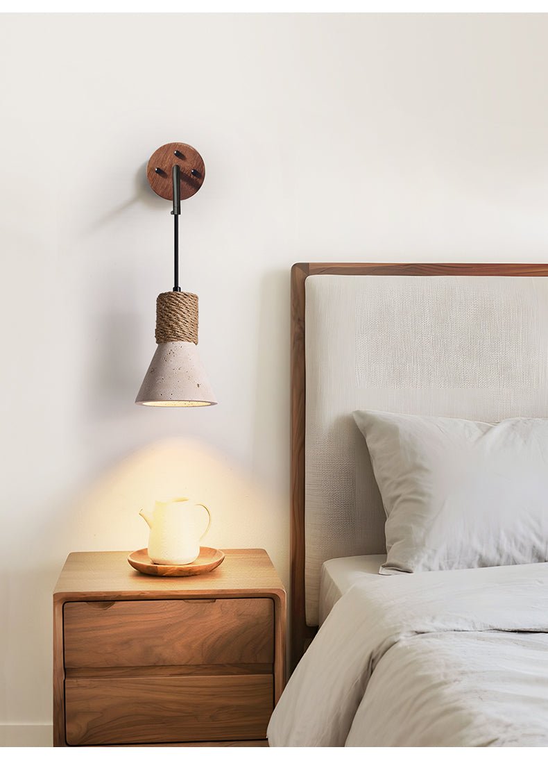 Rope Stone Cone wandlamp