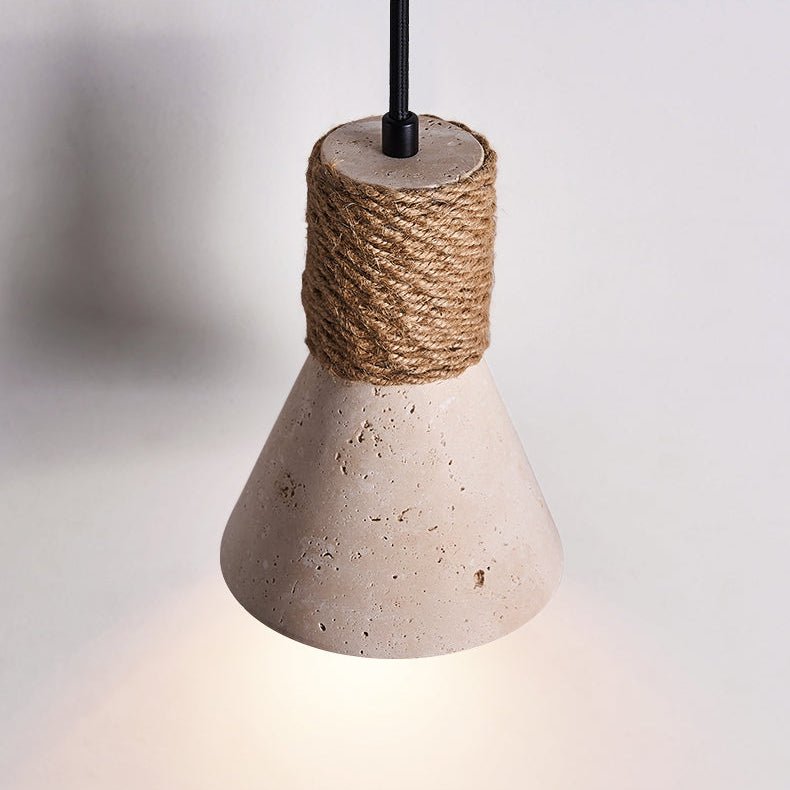Rope Stone Cone wandlamp