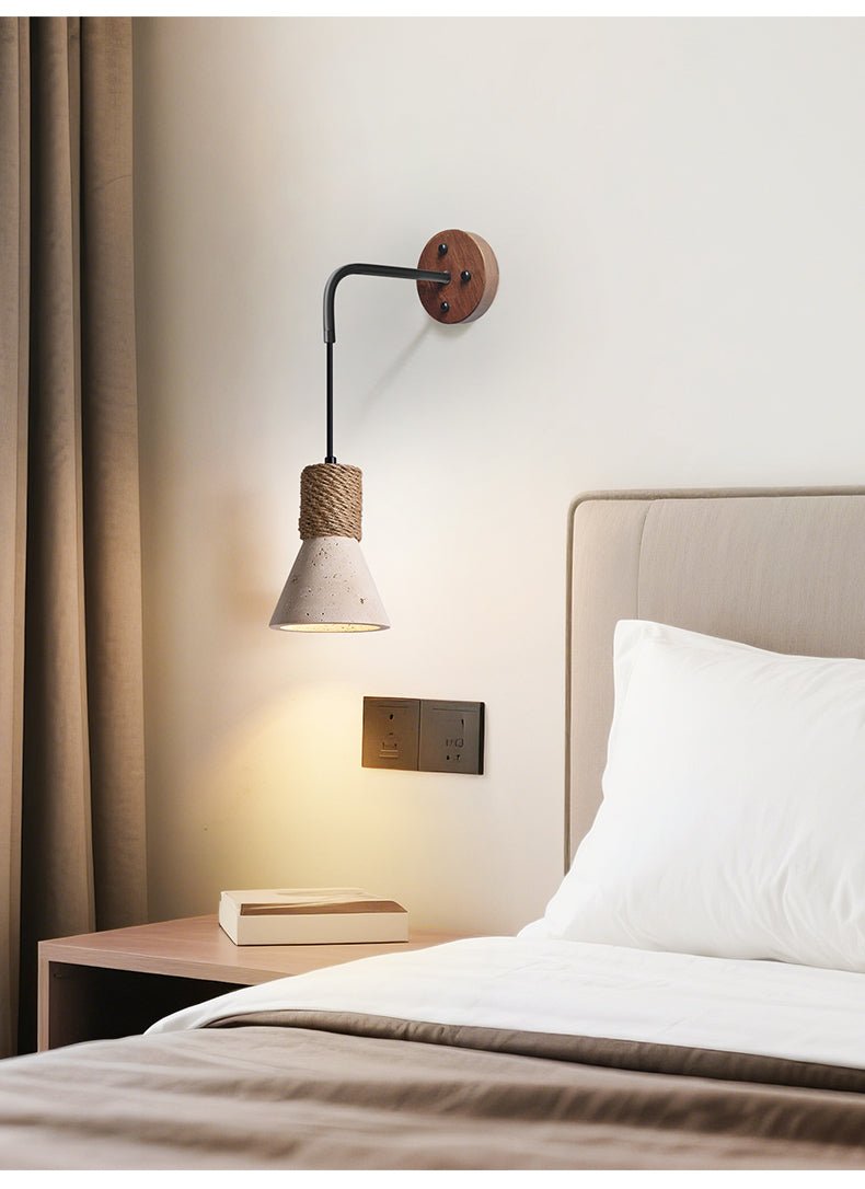 Rope Stone Cone wandlamp