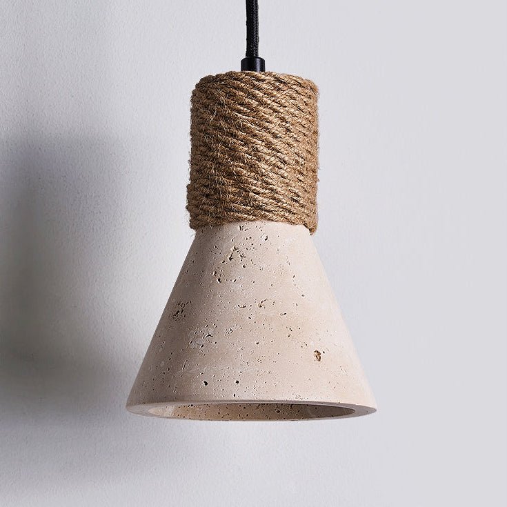 Rope Stone Cone wandlamp