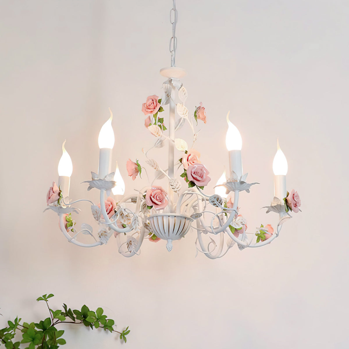 Lysa Vintage Witte Kroonluchter