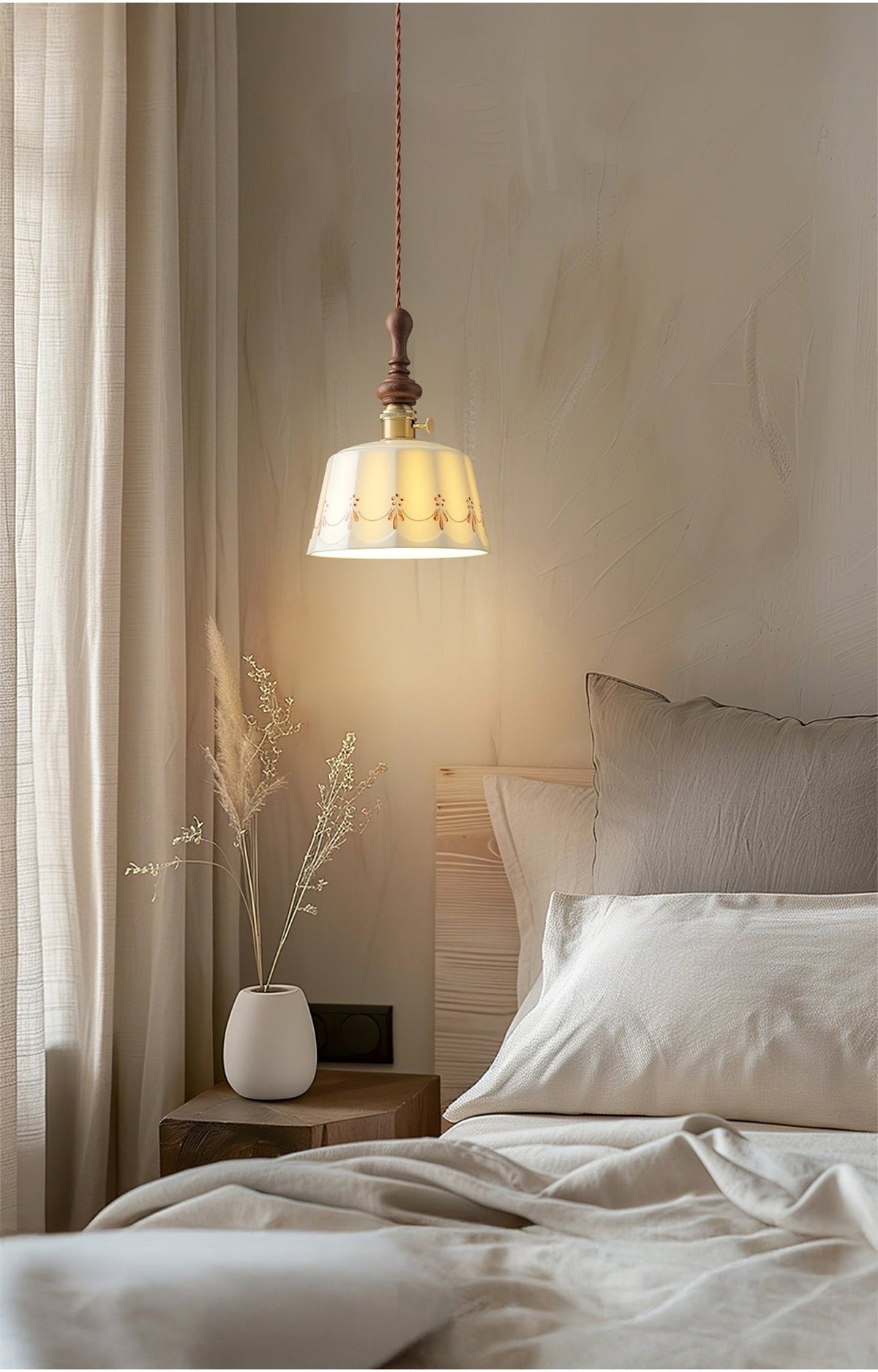 Ceraeyre Vintage Keramische hanglamp