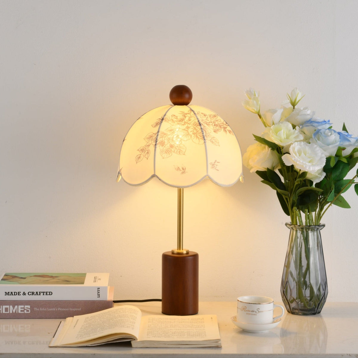 Seroise Vintage Stoffen tafellamp
