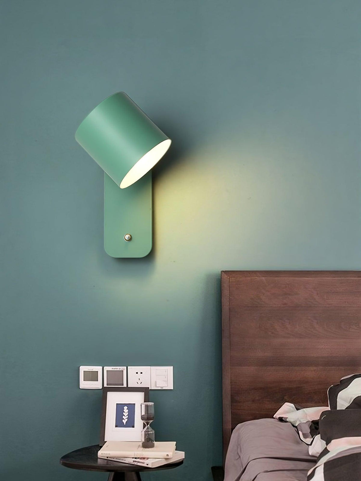 Lumuiella wandlamp met Draaibare Cilinder