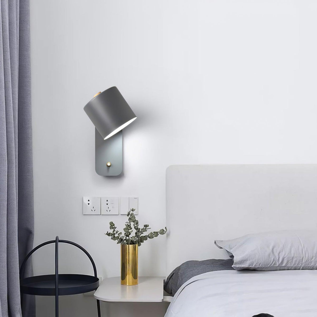 Lumuiella wandlamp met Draaibare Cilinder