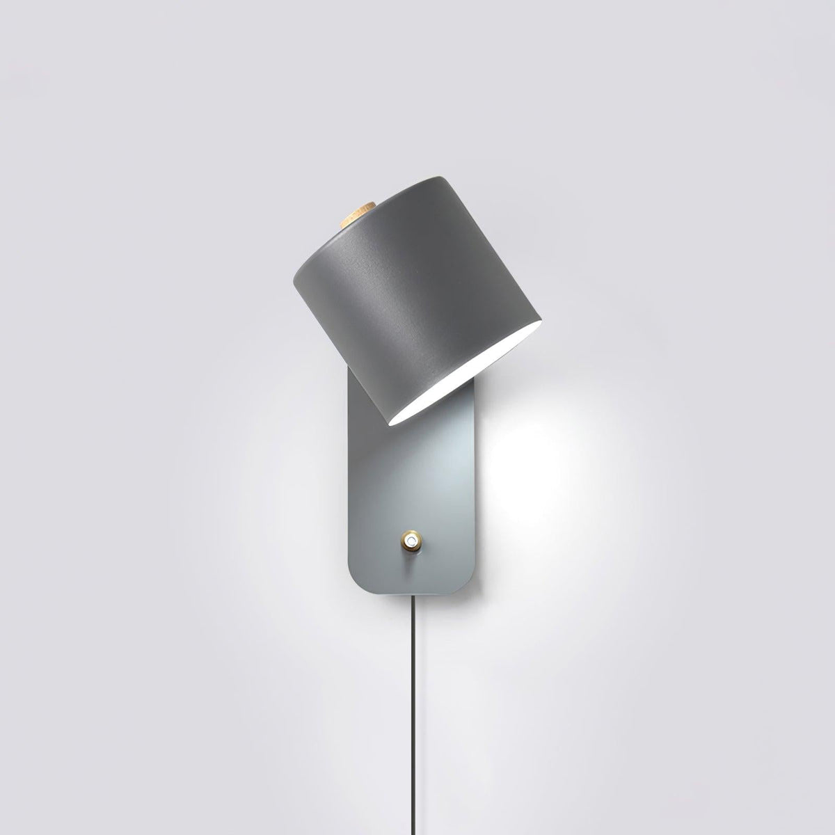 Orelirise wandlamp draaibare cilinder