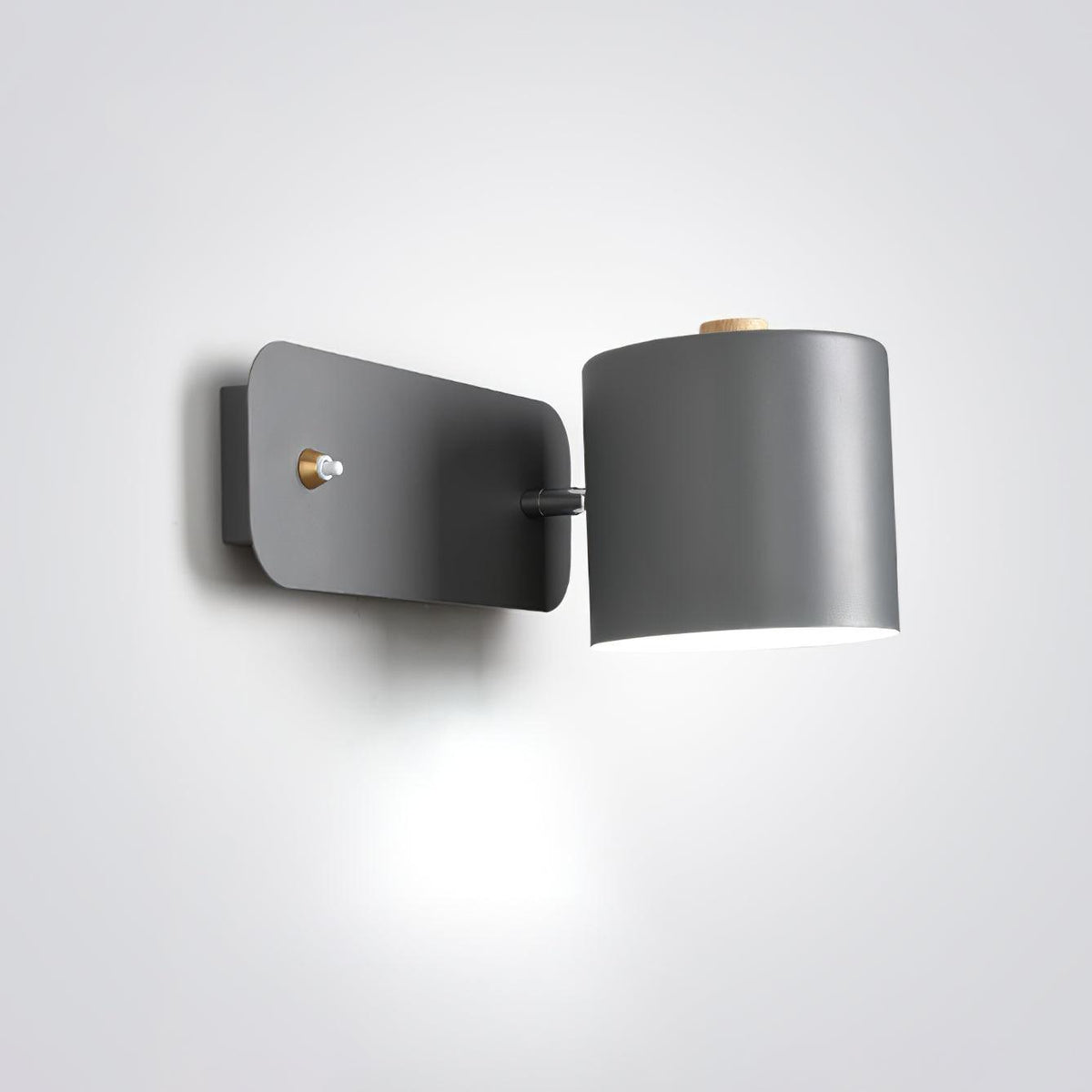 Lumuiella wandlamp met Draaibare Cilinder