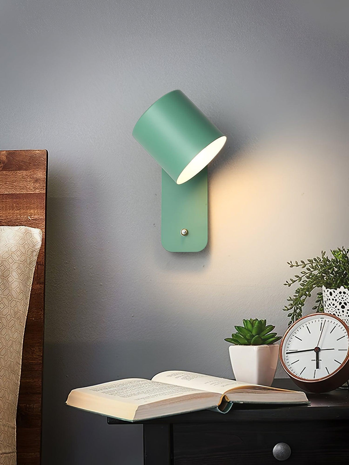 Lumuiella wandlamp met Draaibare Cilinder