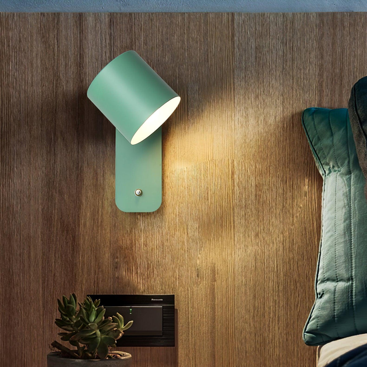 Lumuiella wandlamp met Draaibare Cilinder