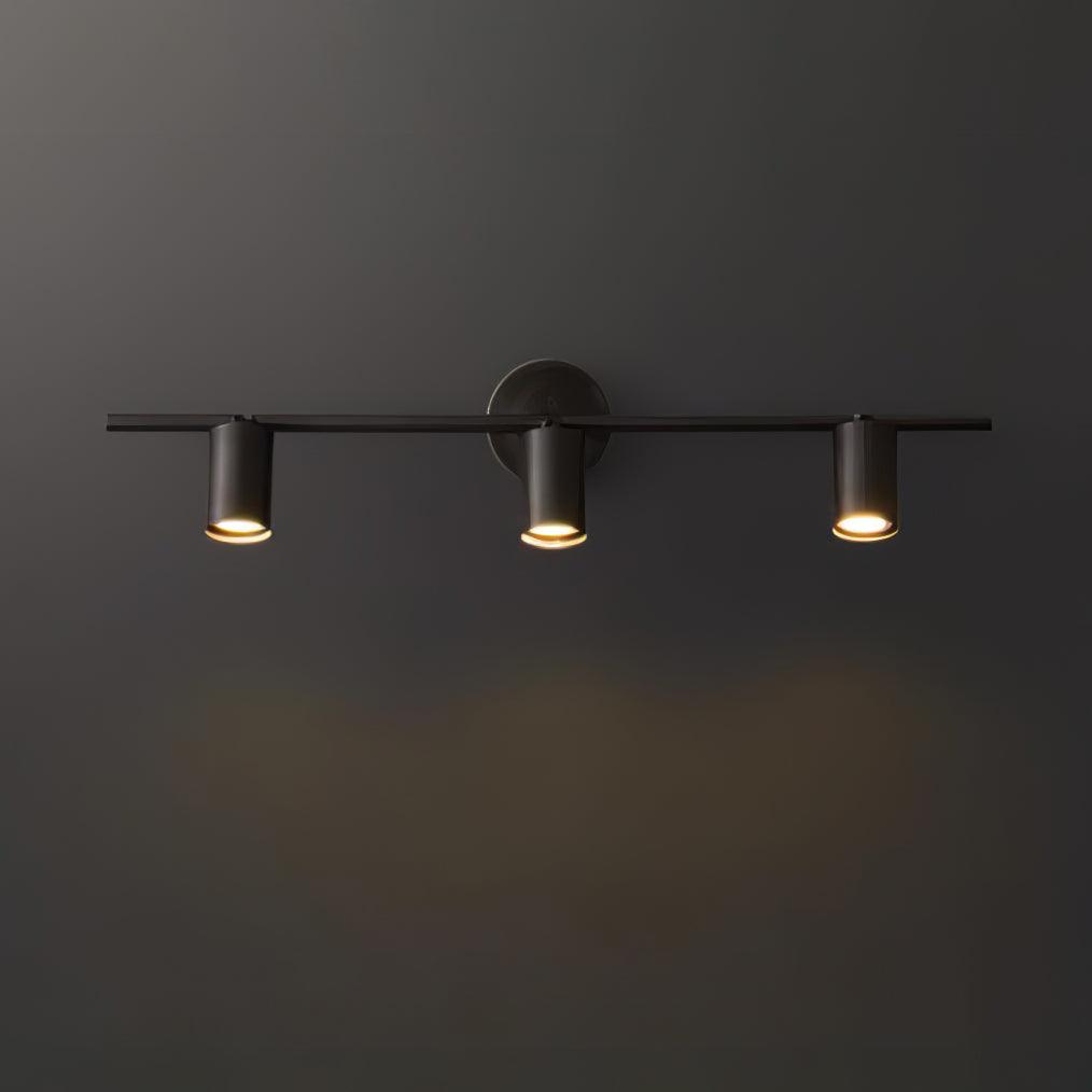 Grover draaibare messing wandlamp