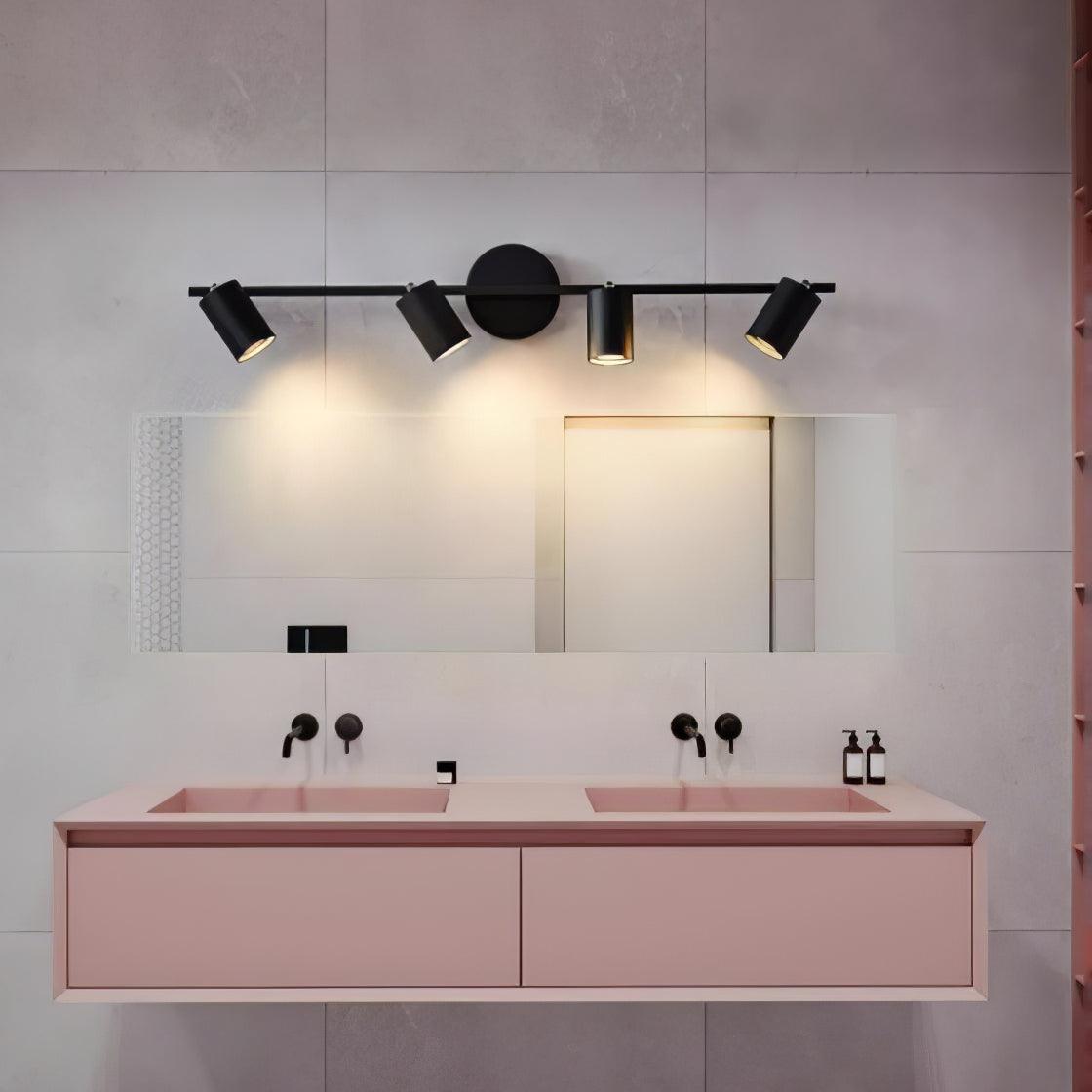 Grover draaibare messing wandlamp