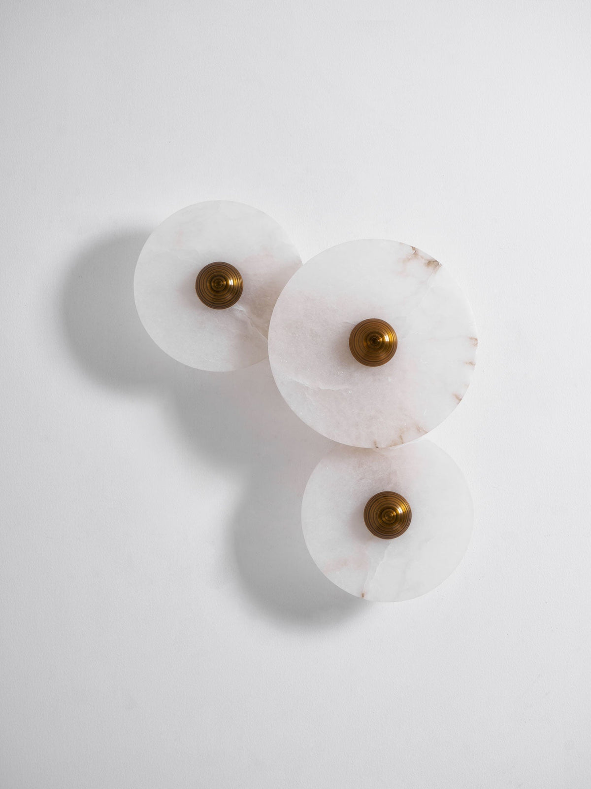 Albireria Minimalistische plafondlamp van albast