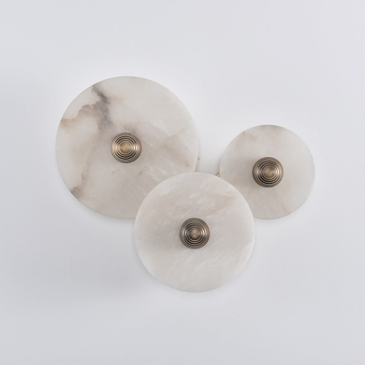 Albireria Minimalistische plafondlamp van albast