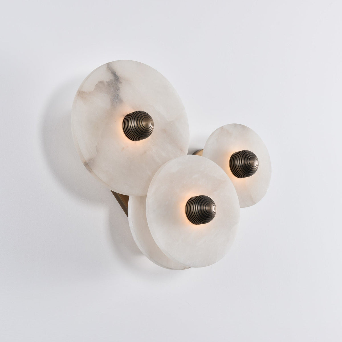 Albireria Minimalistische plafondlamp van albast