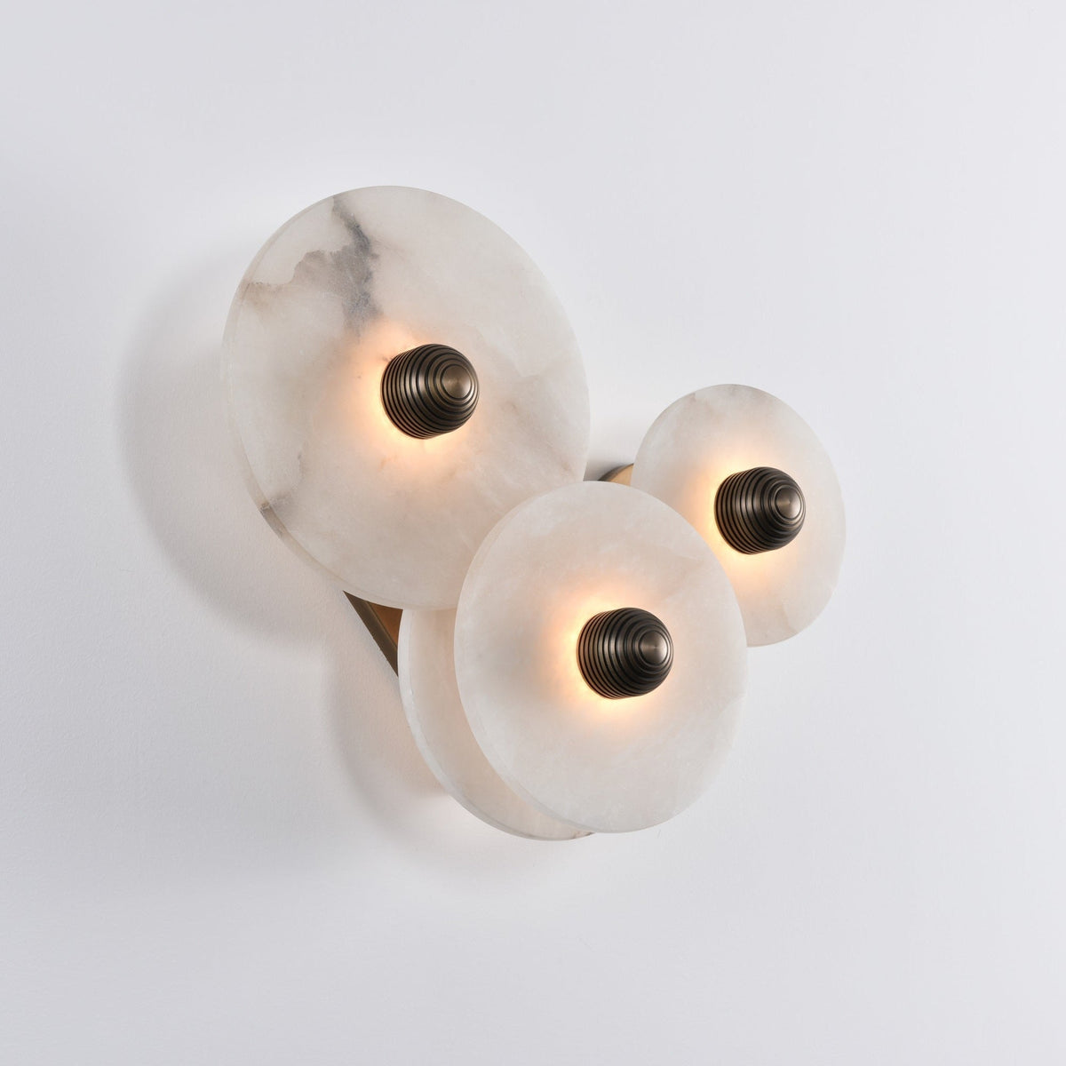 Albireria Minimalistische plafondlamp van albast