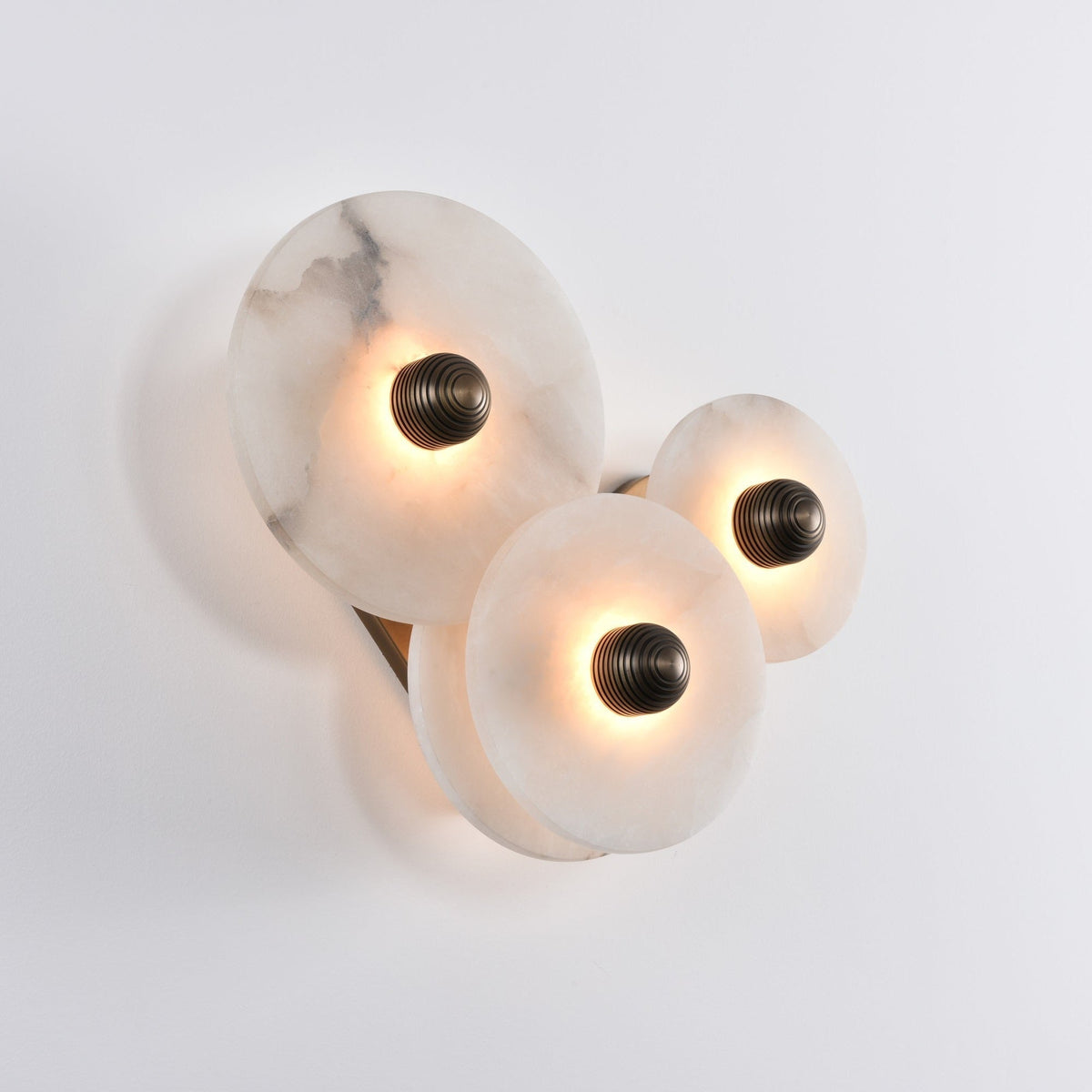 Albireria Minimalistische plafondlamp van albast