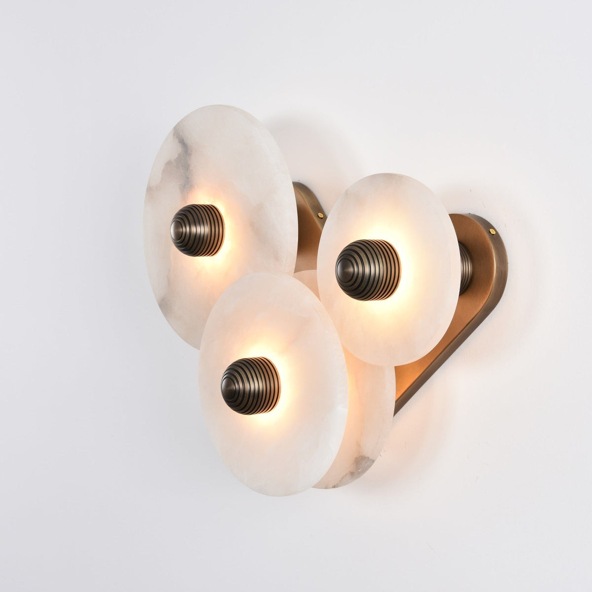 Albireria Minimalistische plafondlamp van albast