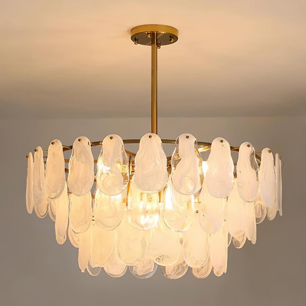 Dren Postmodern Luxe Ronde Wolk glas Kroonluchter