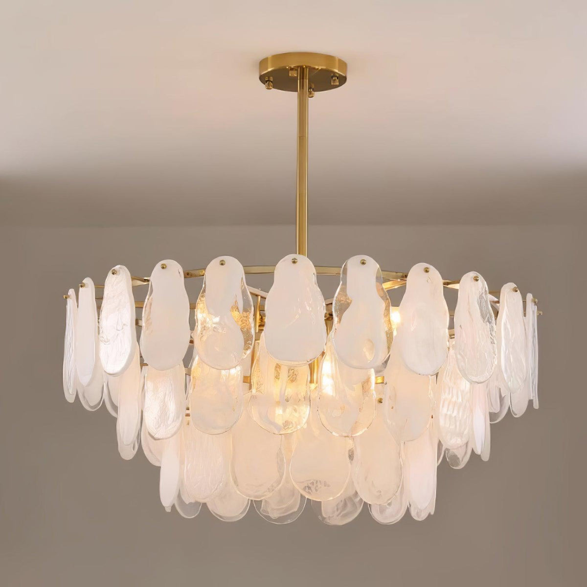 Dren Postmodern Luxe Ronde Wolk glas Kroonluchter