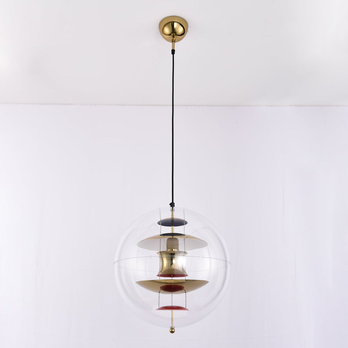 Gyan Futuristische hanglamp van aluminium